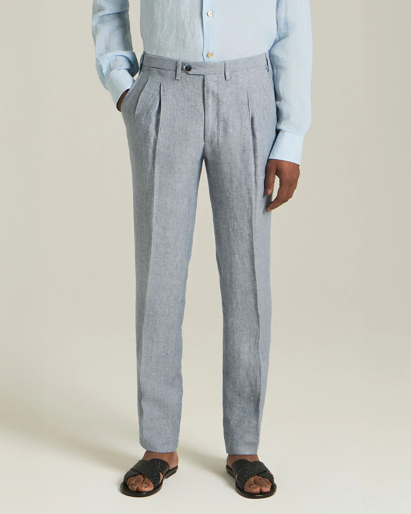 TIMELESS LINEN TROUSERS - Image 2