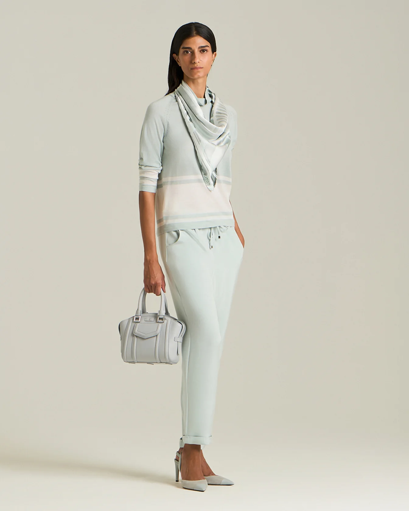 SILK COMFORT-FIT TROUSERS - Image 5